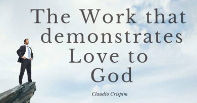 Book The Work that demonstrates Love to God