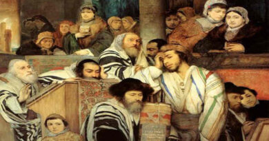 ajuntamento de religiosos judeus