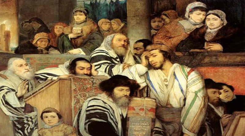 ajuntamento de religiosos judeus