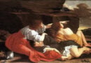 pintura representando Ló e suas duas filhas