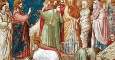 pintura da ressurreição de Lázaro