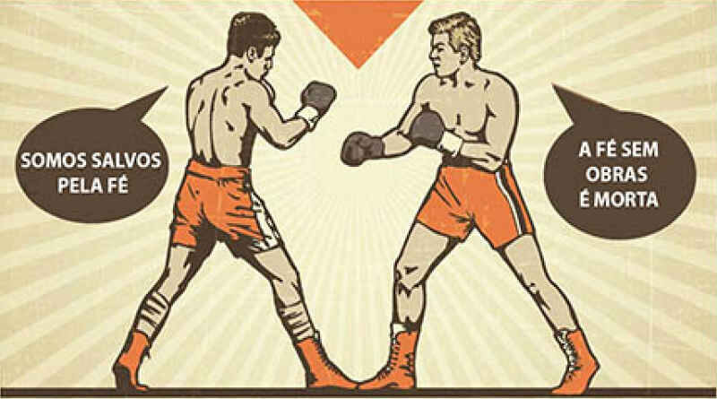 figura de dois lutadores de boxe