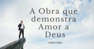 A obra que demonstra amor a Deus