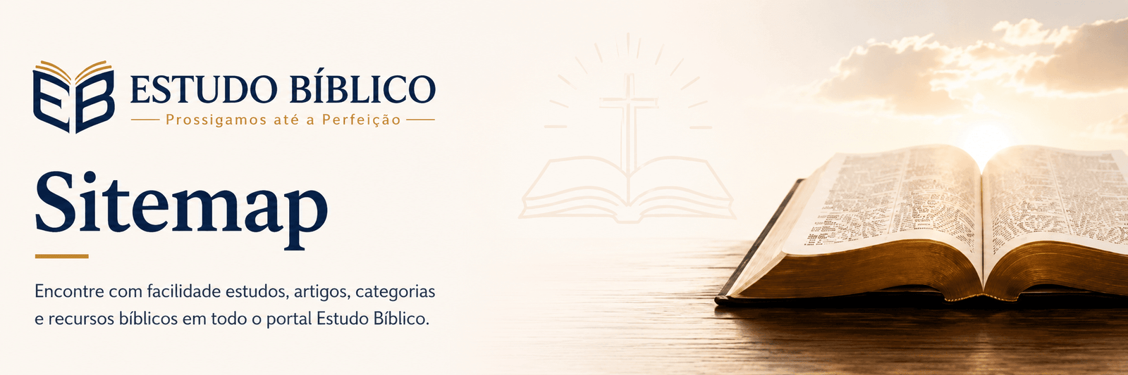 Sitemap Estudo Bíblico