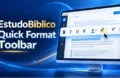 Estudobiblico Quick Format Toolbar