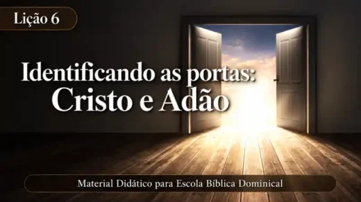 Identificando as portas: Cristo e Adão